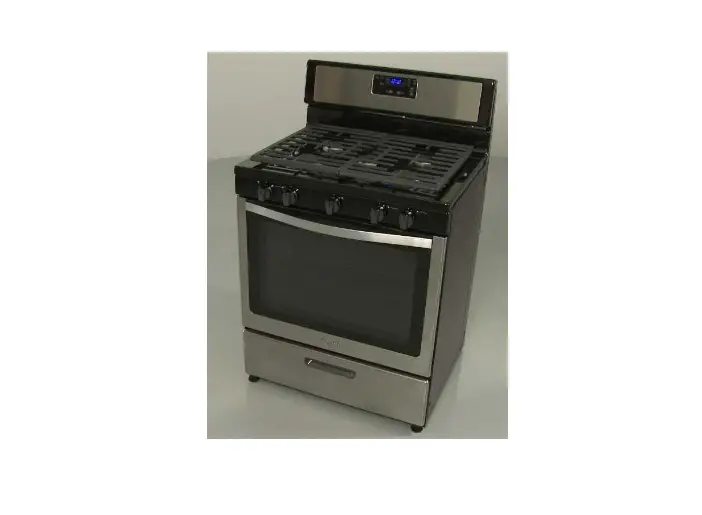 Whirlpool W11508873a Standard Cleaning Gas Range User Guide