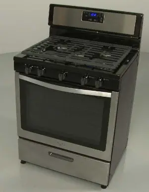Whirlpool W11508873A Standard Cleaning Gas Range