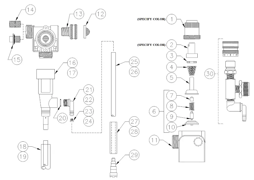 DEMA 681AG-5 Blend Center - BLEND CENTER