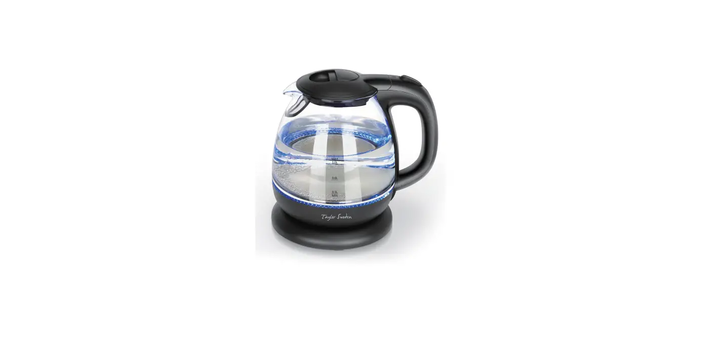 Taylor Swoden 300104 Iaz Electric Glass Water Kettle Instruction Manual Taylor Swoden 300104 Iaz Electric Glass Water Kettle Instruction Manual
