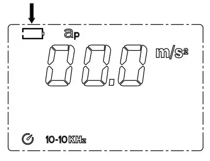 UNI-T UT315A Vibration Tester User Manual - Long press the Power button