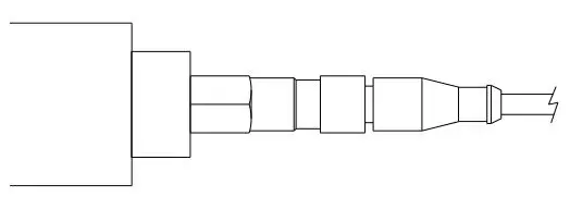 UNI-T UT315A Vibration Tester User Manual - Use magnetic chuck to measure