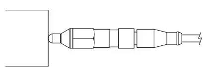 UNI-T UT315A Vibration Tester User Manual - Use short s probe to measure