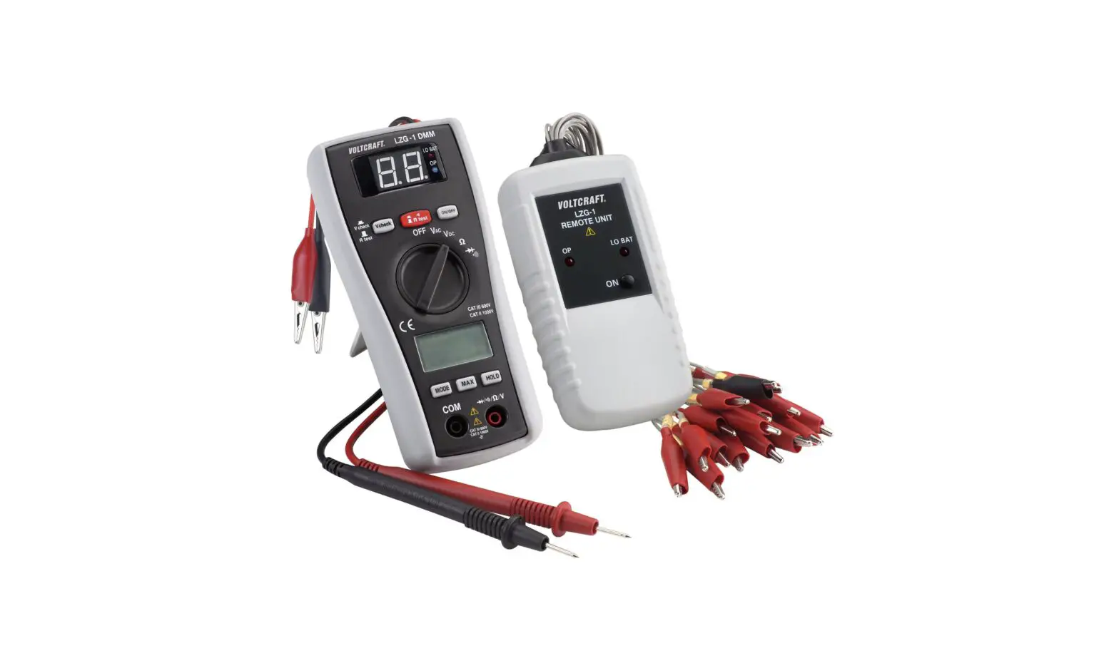 Voltcraft 2527034 Lzg-1 Dmm Cable Allocator Instruction Manual