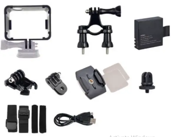 GOXTREME MANTA 4K Camera -MOUNTS INCLUDED