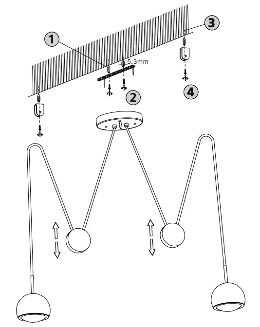 Paul Neuhaus Q-ADAM Pendant Light - Figure 2