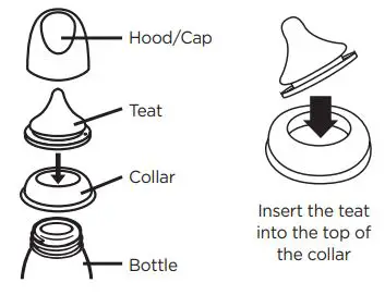 Lansinoh 50520 Manual Breast Pump Instruction Manual - Assembly