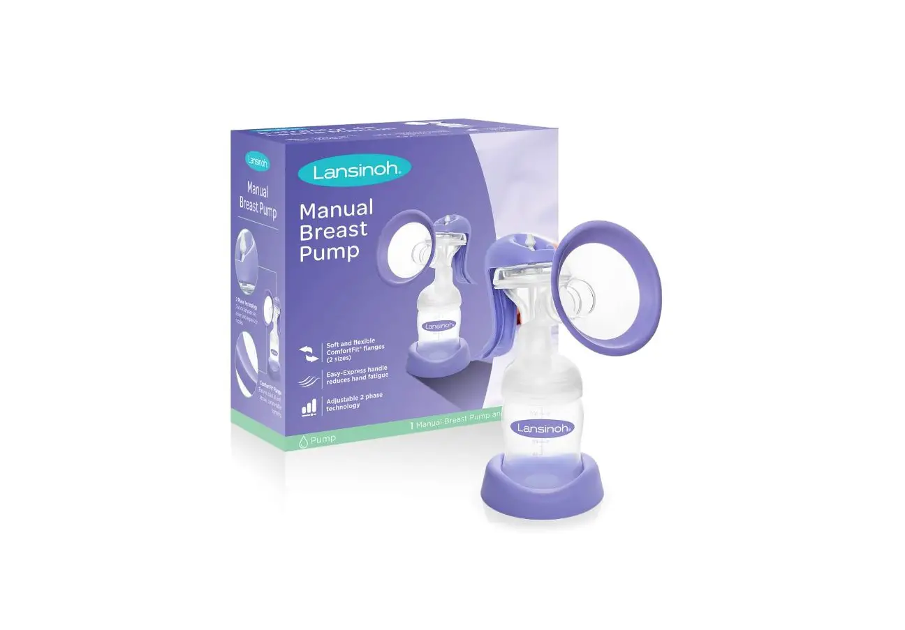 Lansinoh 50520 Manual Breast Pump Instruction Manual