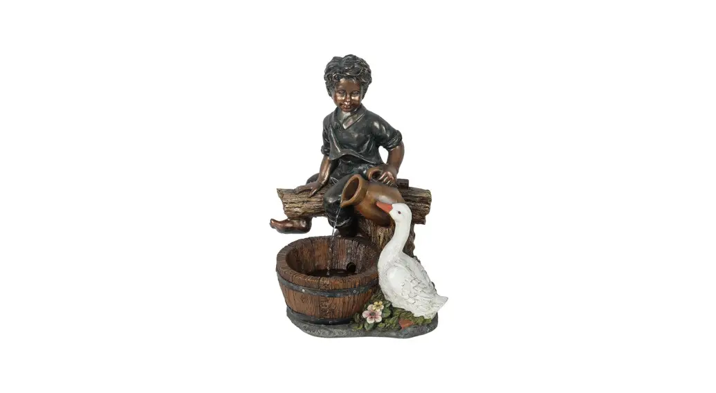Winsome House Whf620 Resin Boy And Goose Outdoor Fountain Instruction Manual Winsome House Whf620 Resin Boy And Goose Outdoor Fountain Instruction Manual
