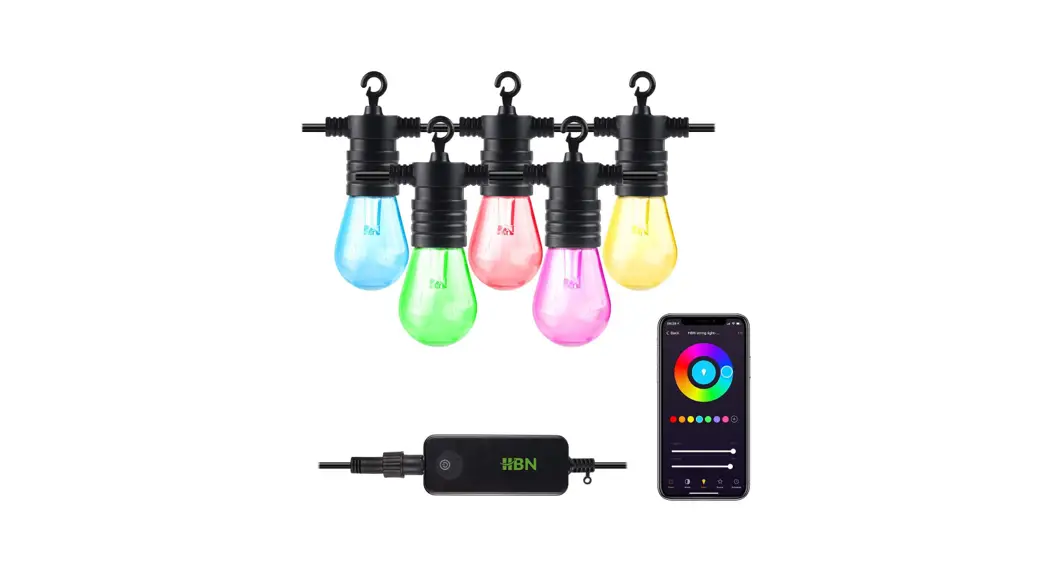 Hbn Smart Color String Lights User Guide
