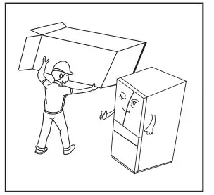 COSMO COS-FDR225 Series 4 Door French Door Counter Depth Refrigerator - Fig 25