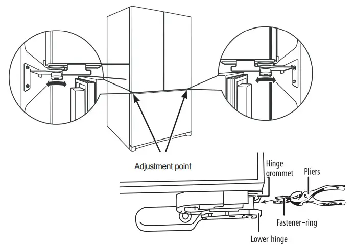 COSMO COS-FDR225 Series 4 Door French Door Counter Depth Refrigerator - Fig 4