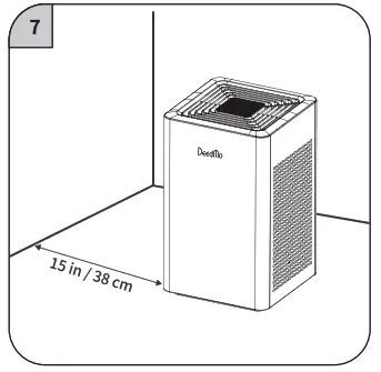 DeedMo AP1273 True Hepa Air Purifier - purifer 7