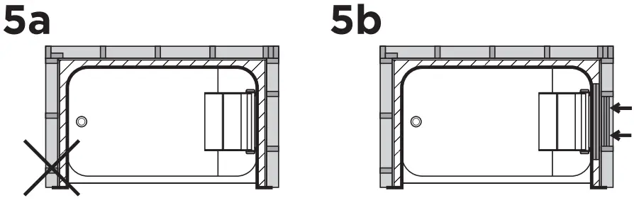 INVISIA INV-WSFD-18 Serena-Seat Pro Folding Bamboo Shower Seat-FIG5