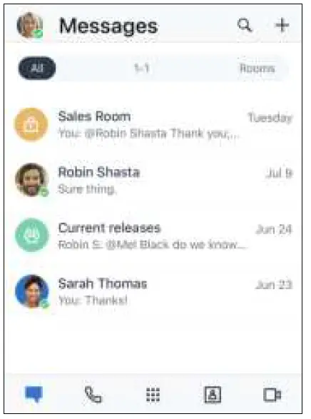airespring 8x8 Work for Mobile App 1