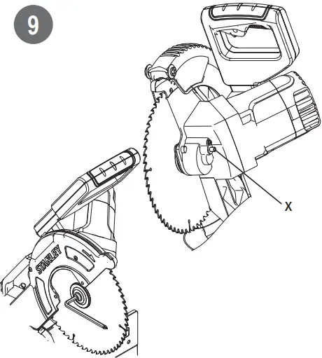 Mounting the Saw Blade