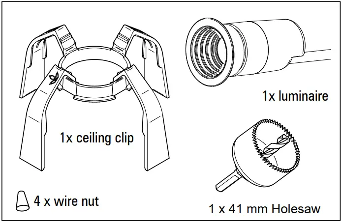 LUMASCAPE LS9407LED Vedita Ceiling Cavity Mount Downlight Luminaire-fig2