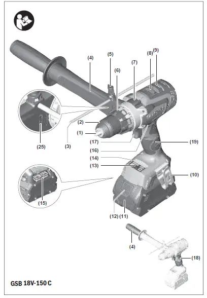 BOSCH-18V-150-C-GSR-GSB-Professional-Cordless-Drill-Driver-03