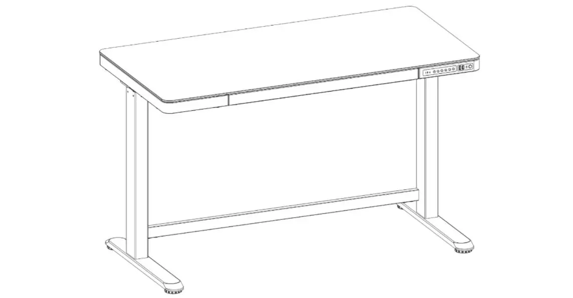 Digitus Da-90406 Electric Height-adjustable Desk With Usb Charger And Drawer Installation Guide Digitus Da-90406 Electric Height-adjustable Desk With Usb Charger And Drawer Installation Guide