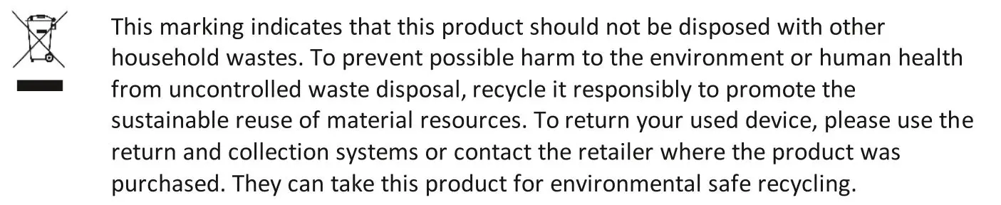 DIGITUS DA-90406 Electric Height-Adjustable Desk With USB Charger and Drawer Installation Guide - Waste Disposal
