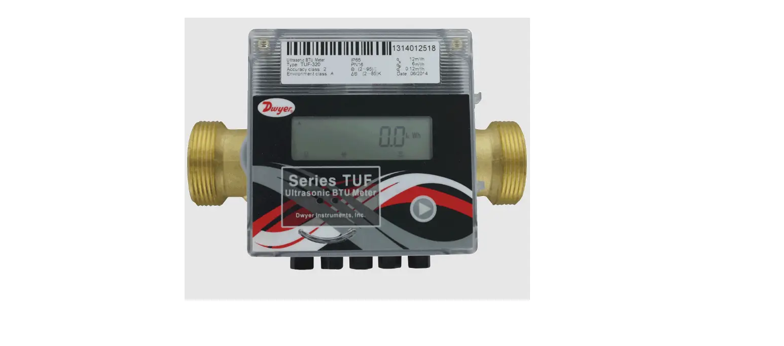 Dwyer Tuf Series Ultrasonic Energy Meters Instructions