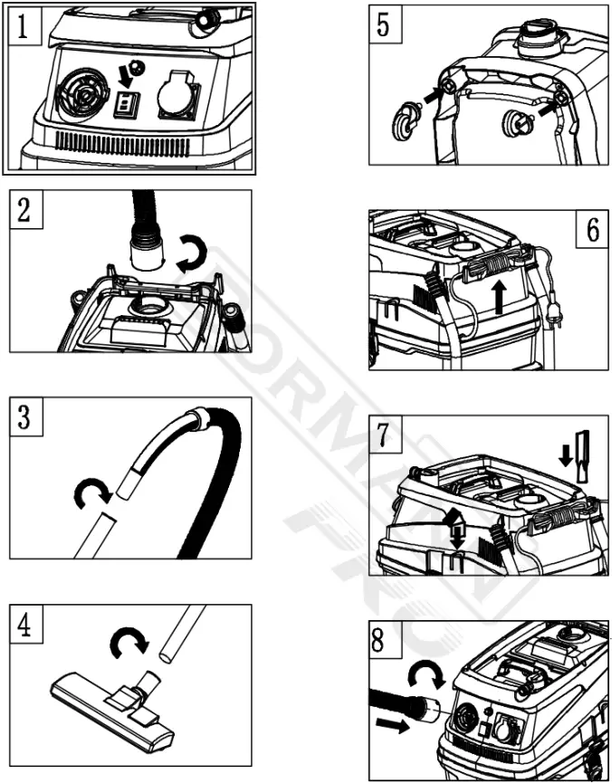 BORMANN-PRO-BVC6000-1600W-Vacuum-Cleaner-FIG-1