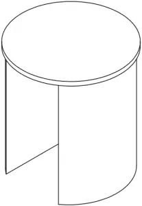 Tables 43029976 ARCHER SIDE TABLE Assembly Step 6