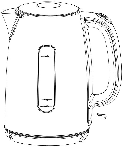 Midea MK 17S30B2 Electric Kettle -