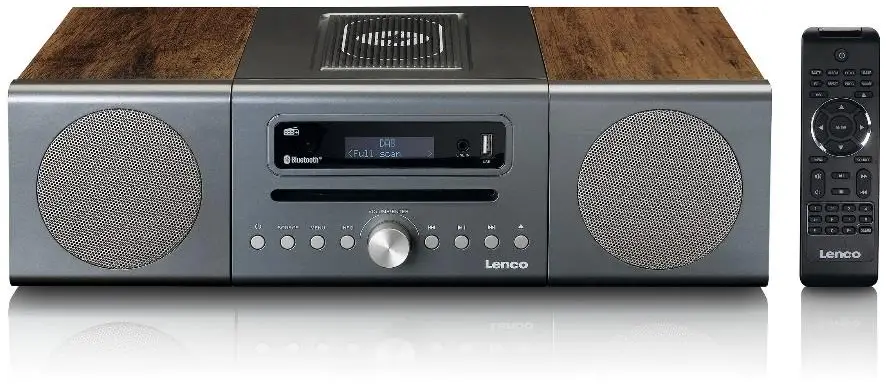 Lenco MC 175SI DAB Plus and FM Radio with CD Player USB and Bluetooth