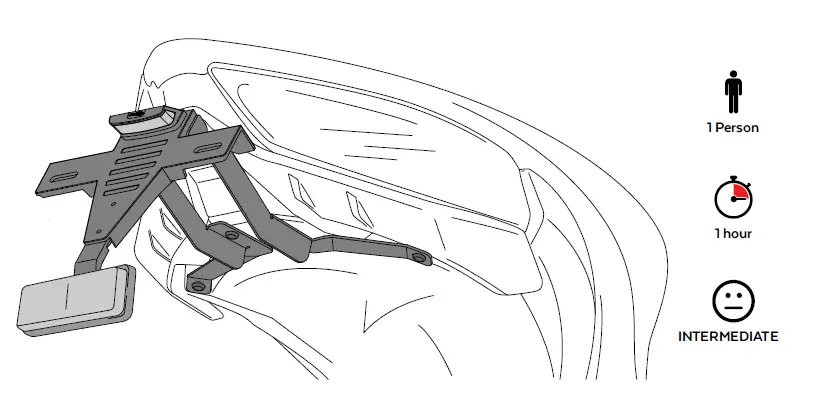 Puig-GSX1300R-Fender-Eliminator-Kit-Instruction-fig-1