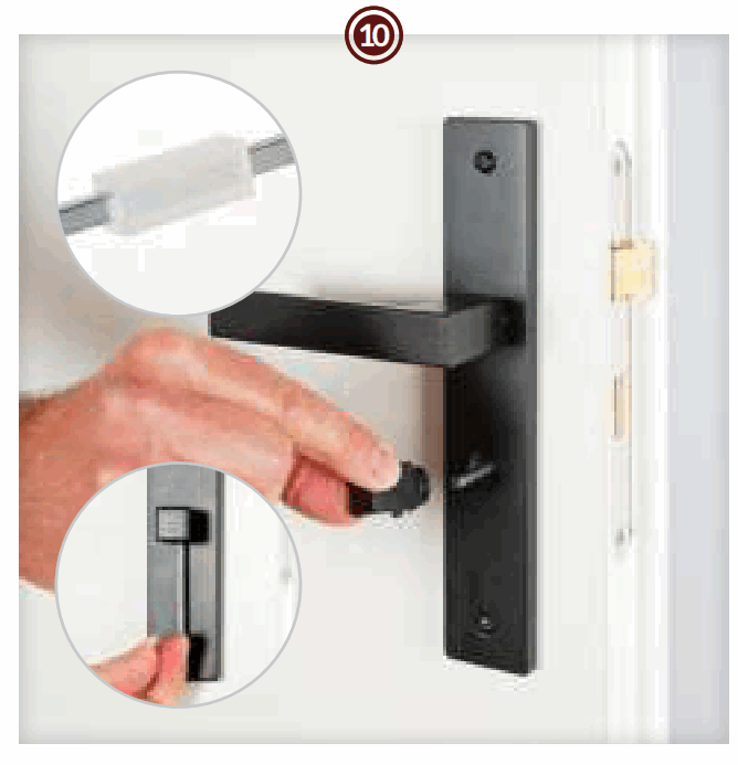 DEURKLINK Eliot On Shield Matte Black 72mm - fig15