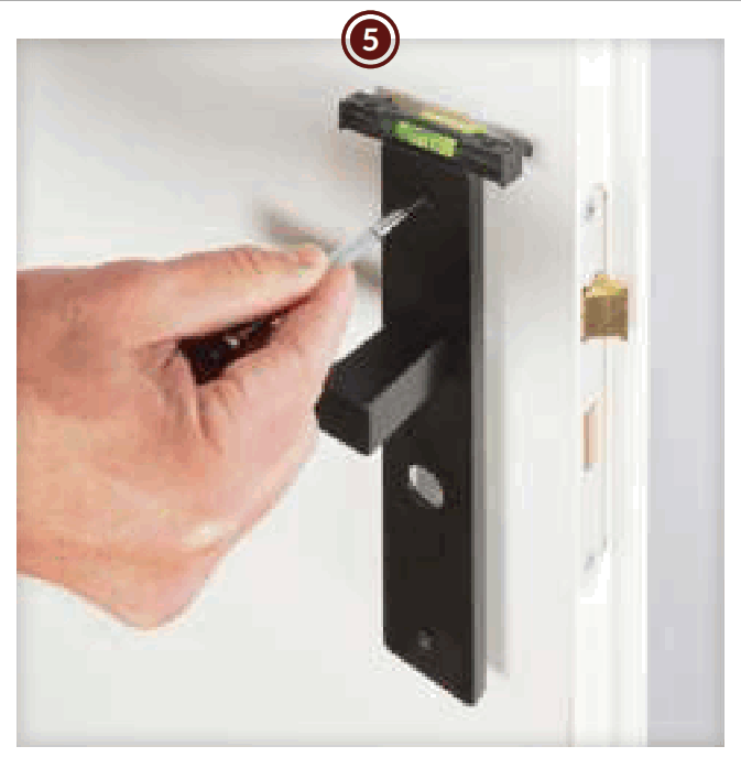 DEURKLINK Eliot On Shield Matte Black 72mm - fig2dsf