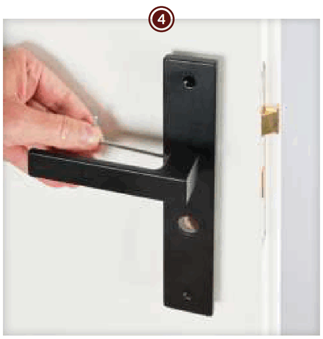 DEURKLINK Eliot On Shield Matte Black 72mm - fig8