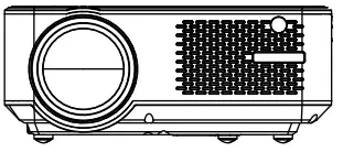 YABER ‎V2 WiFi Mini Projector with Screen Mirroring