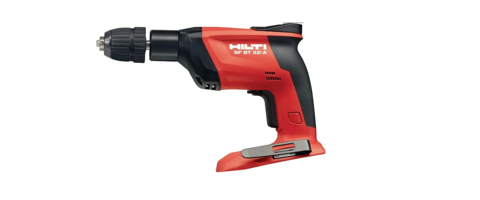 Hilti Sf Bt 22­a Cordless Drill Instruction Manual