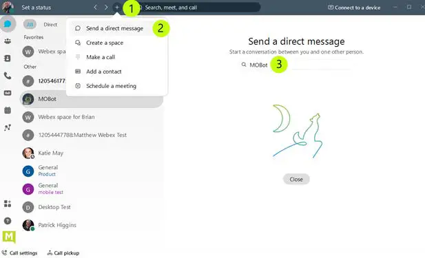 VEXUS Connect with Webex SMS 101 - Figure 2