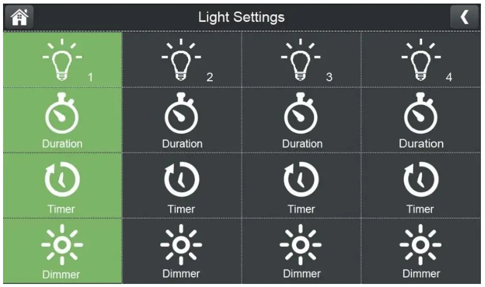CM825735 7” Wireless System with Night Vision Camera Menu