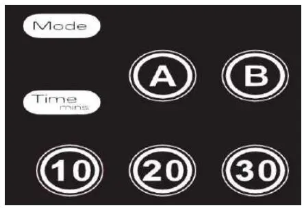 Richmar REX Combo Pneumatic Compression System User Manual - Set the timer by choosing