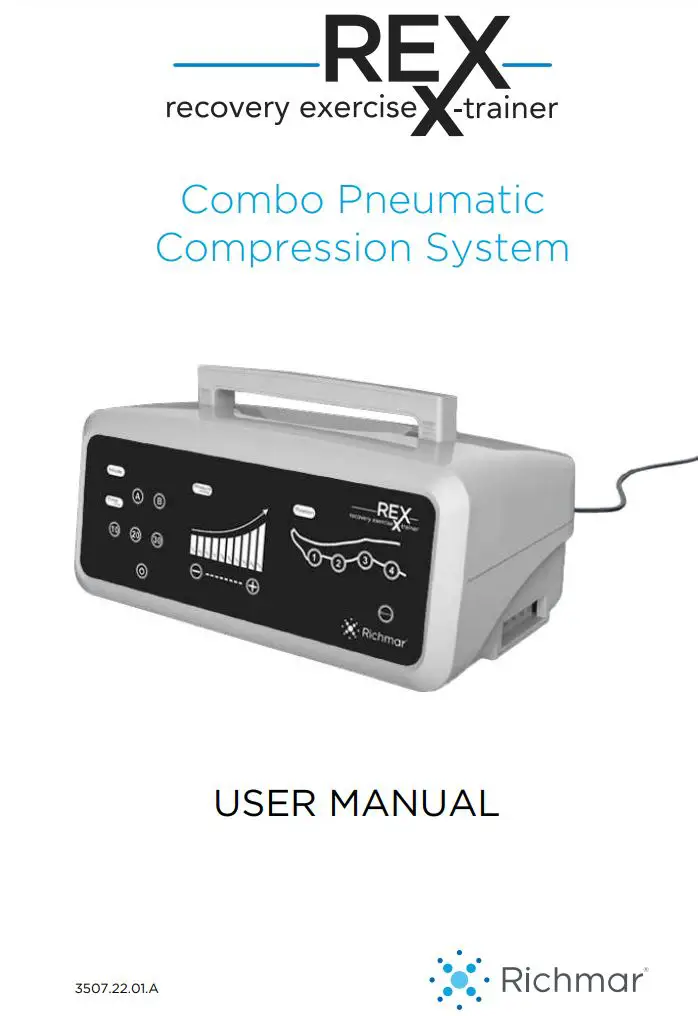 Richmar REX Combo Pneumatic Compression System User Manual