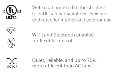 Modern Forms ‎FR-W1813-60L-GW Smart Ceiling Fan 2