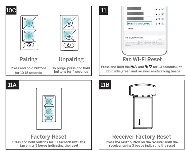 Modern Forms ‎FR-W1813-60L-GW Smart Ceiling Fan 22
