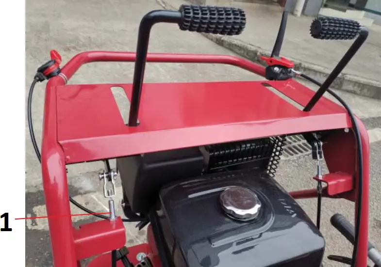 HYMD500-4BH - Adjustment of steering clutch