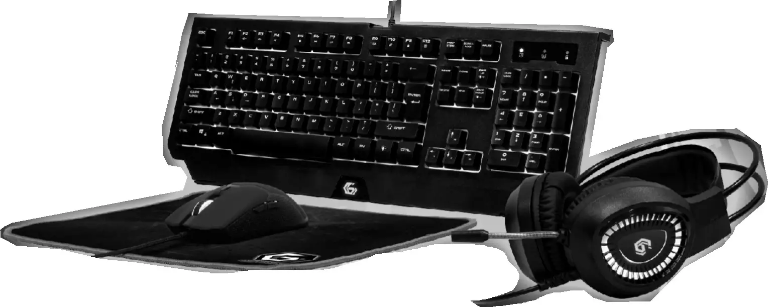 GMB GAMING GGS-UMGL4-01 4-in-1 Backlight Gaming Kit