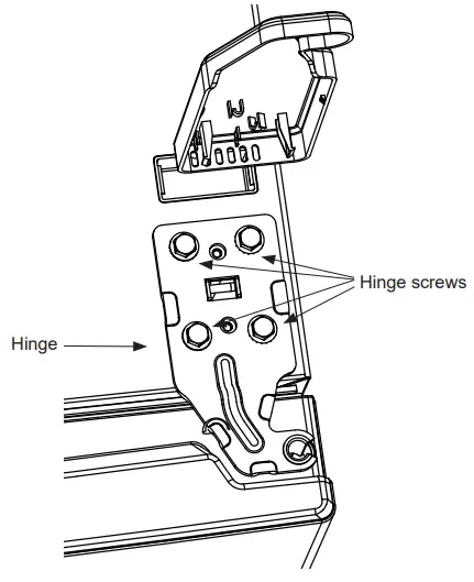 To Remove the Freezer Door