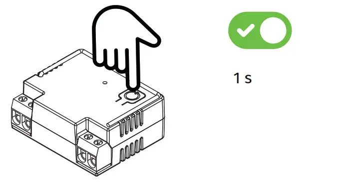 U PROX Wireless Relay AC Module - MANUAL RELAY ACTIVATION