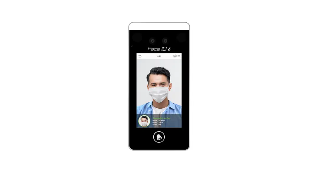Fingertec Face Id 6 Face Recognition With Mask On User Guide