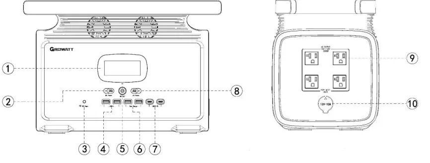 Growatt-INFINITY-1300-Portable-Power-Station-FIG2