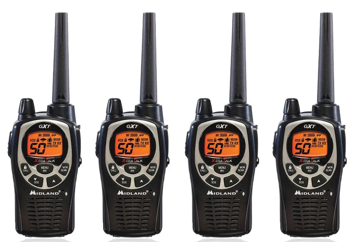 MIDLAND GXT1000VP4 Two-Way GMRS Radio