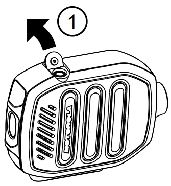 MOTOROLA PMMN4131 RM730 IMPRES -Removing Dust Cover