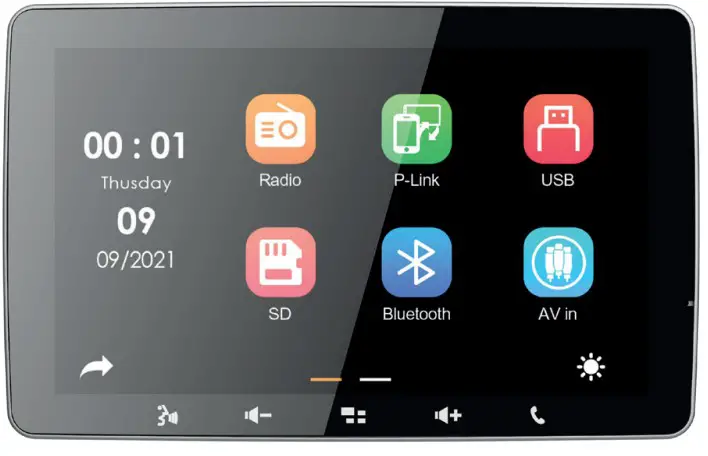 VORDON HT-945 Radio 1DIN Android Auto